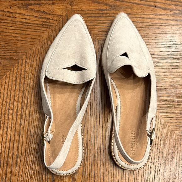 Sperry | Cream Flats - Picture 2 of 5